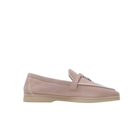 loro piana  (41) فلات لورو بيانا (LIGHT PINk/WHITE)