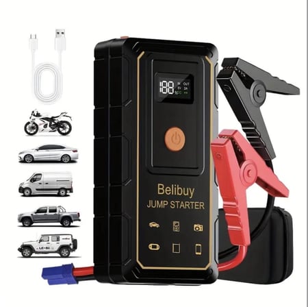 اشتراك سيارة بطارية متنقلة مشغل للسيارة بقوة 8000ملي امبير