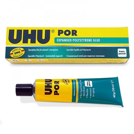 صمغ سائل يو اتش يو بور الاخضر UHU Tube POR Adhesive Green