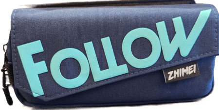 محفظة اقلام كبيره بالوان متعددة