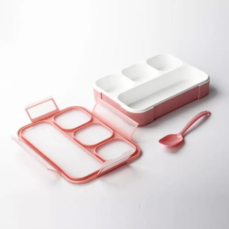 علبة طعام 4 اقسام