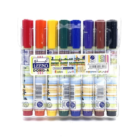 ألوان سحرية ثابتة من لينو - 8 ألوان