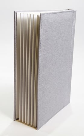 البوم ديجتال رمادي بحشوة A5 عدد 20 صورة