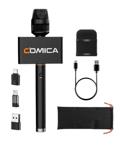 مايكروفون وايرلس للجوال COMICA Revo S