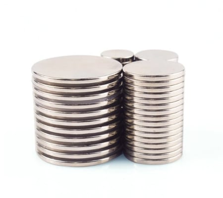 قرص مغناطيس حجم 10 مل عدد 2 قطعة