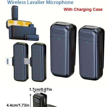 مايك وايرلس ( لا سلكي ) للجوال type-c