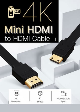 سلك HDMI - mini HDMI طول 1 متر