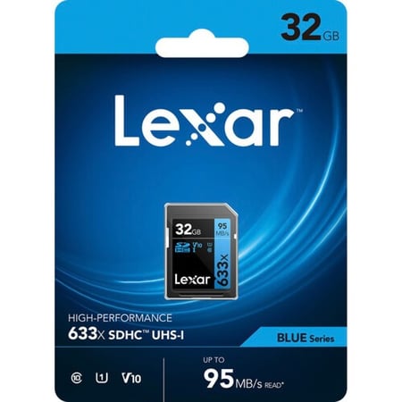 ذاكرة LEXAR SD 32GB