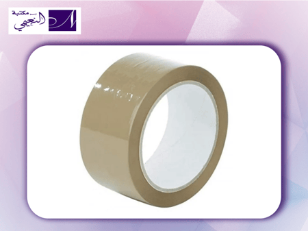 تيب بني / شفاف TAPE 80YDS BRN CLER BDRT