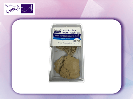 بطاقت اسعار price tag kraft 34
