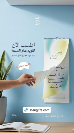 تقويم من حُسن لعام السعة 2026