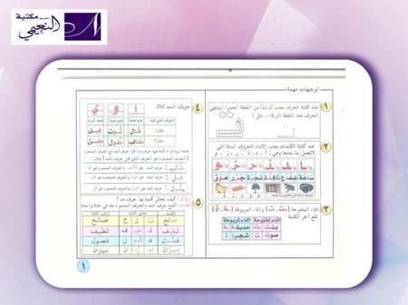 كراسة بدايتي مع لغتي للصف الأول الابتدائي - الفصل الأول ومنتصف الفصل الثاني