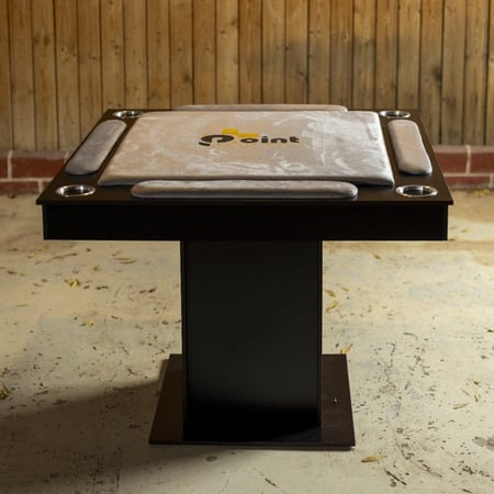 طاولة بلوت كبيرة لون رصاصي Blot Table GRAY With Chairs