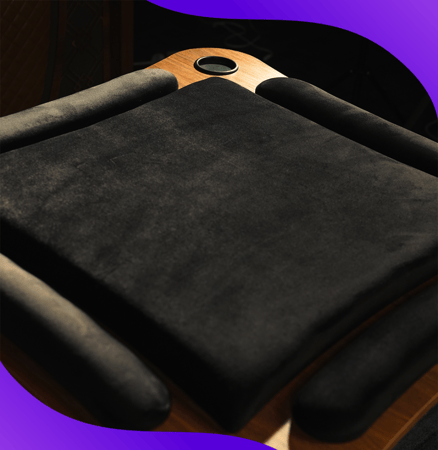 طاولة بلوت كبيره أسود_Blot Table - BLACK