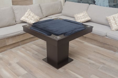 طاولة بلوت سوداء من متجر اربعه - four