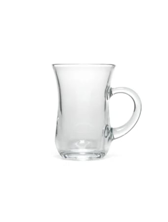 ليرمارتر طقم أكوب شاي زجاجي 6 قطع ،من WDA