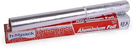 لفة رقائق الومنيوم للاستخدام المنزلي من هوت باك - 375 قدم مربع