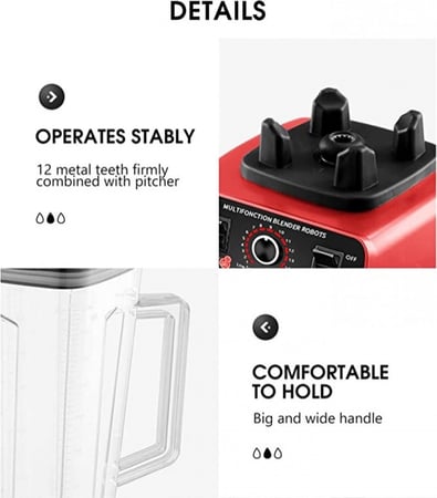 اقوى خلاط بالعالم خلاط جولدن كريست بقوة 4500 واط Silver Crest