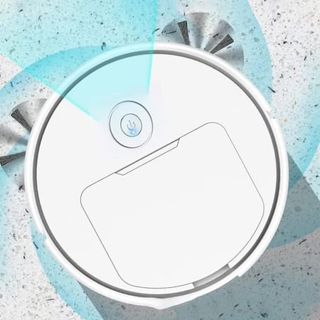 مكنسة روبوت دوارة, مكنسة منزلية ذكية تعمل بالشحن بسعة بطارية 2000 ملي امبير من دينكس DX2501