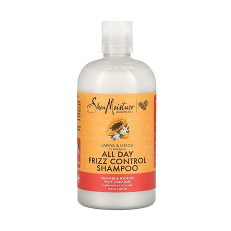 شامبو للتحكم في تجعد الشعر طوال اليوم بالبابايا والنيرولي 384مل من شيا مويستشر