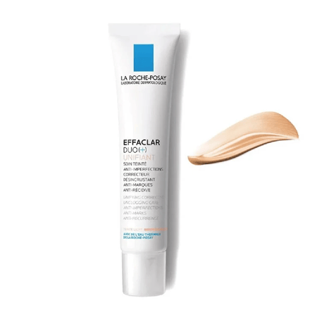 مرطب ملون ايفاكلار دو بلس مضاد لحب الشباب لتوحيد لون البشرة  40 مل من لاروش بوزيه