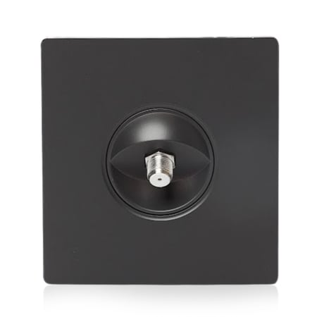 فيش دش بتصميم مودرن رمادي غامق