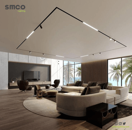 اضاءة مسار مغناطيسي بنل ثلجية 36W