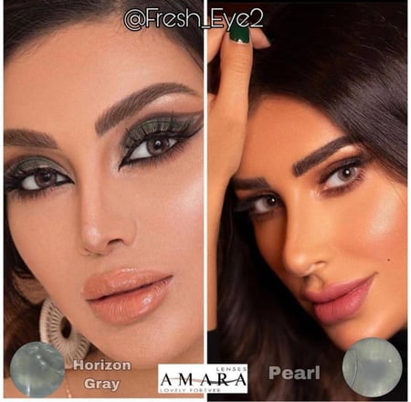 بيرلا هوريزون جراي horizon gray pearla perla  عدسات امارا   أمارا Amar