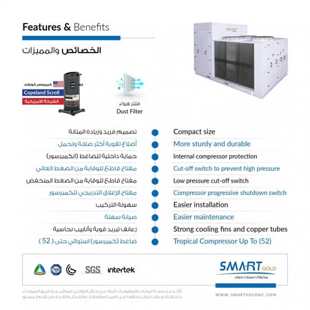 باكج مركزي بارد موديل P - 25