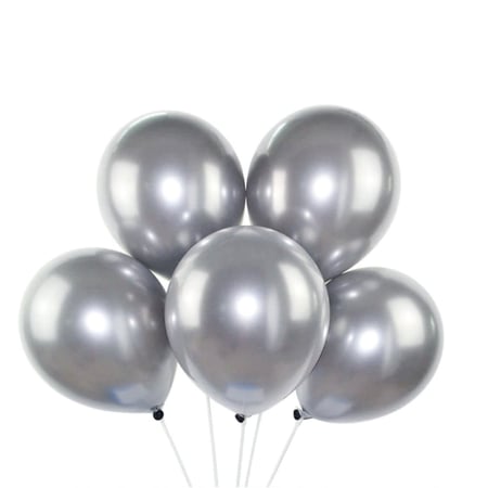 بالونات لون فضي بالونات هيليوم بالونات العيد ثيم حفلة خطوبة