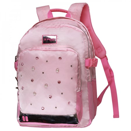 شنطة ظهر 17.5 انش وردي - بوز