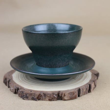 كوب فخار قهوة بقاعدة 120 مل