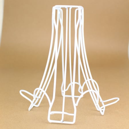 حامل كبسولات ابيض