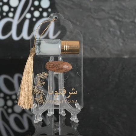 مجموعه (12) قواعد اكريك عبارة شرفتونا مع استاند وربع تولة عطر مع البخور