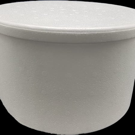 صندوق فلين دائري مقاس 25 × 16.5سم