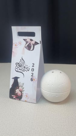 مجموعه (12) مبخرة كورة مع طباعه ثيم  حسب الطلب