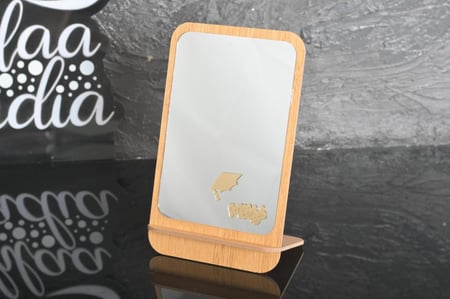 مجموعه (12) مريات خشبية حسب الطلب 20*16سم