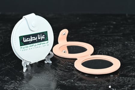 مجموعه(12) مريات جلد دائري بي عبارة عزنا بطبعنا