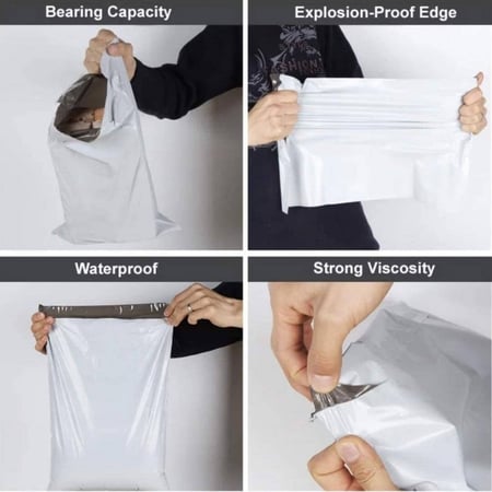 مجموعة (50) اظرف شحن لاصق