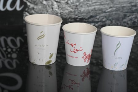 مجموعه (12) طباعه علي الاكواب حسب الطلب والمقاس