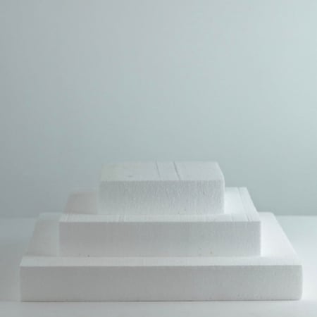 استاند فلين ثلاث طبقات مربع مقاس القاعدة 40 سم