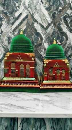 مجسم  القبة الخضراء ريزن