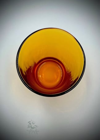 كوب كهرمان ( عسلي )