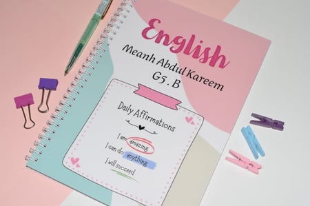 دفتر انجليزي