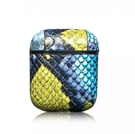 حافظة ايربودز | Blue & yellow