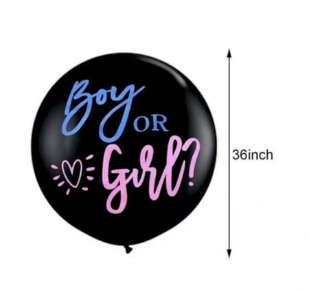 بالون تحديد جنس المولود