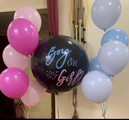 بالون تحديد جنس المولود