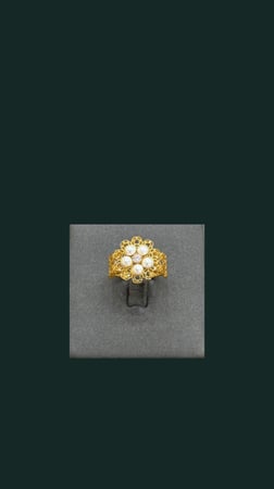 خاتم عيار 21 وزن 2.62