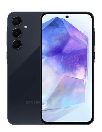 SAMSUNG =  سامسونج A55 5G  ١٢٨ قيقا والرام ١٦  اسود  =  8806095517599