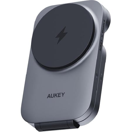 AUKEY = اوكي ماغ فيوجين Foldable 3 in 1 Magnetic Wireless Charger = 689323787449